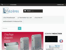 Tablet Screenshot of mezieres.fr